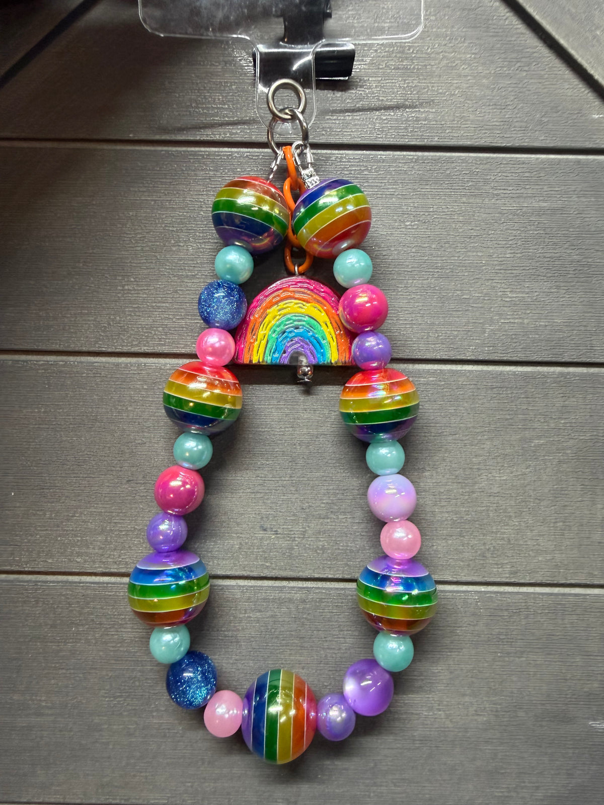 Rainbow Wristlet