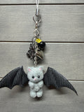 Bat Kitty Charm