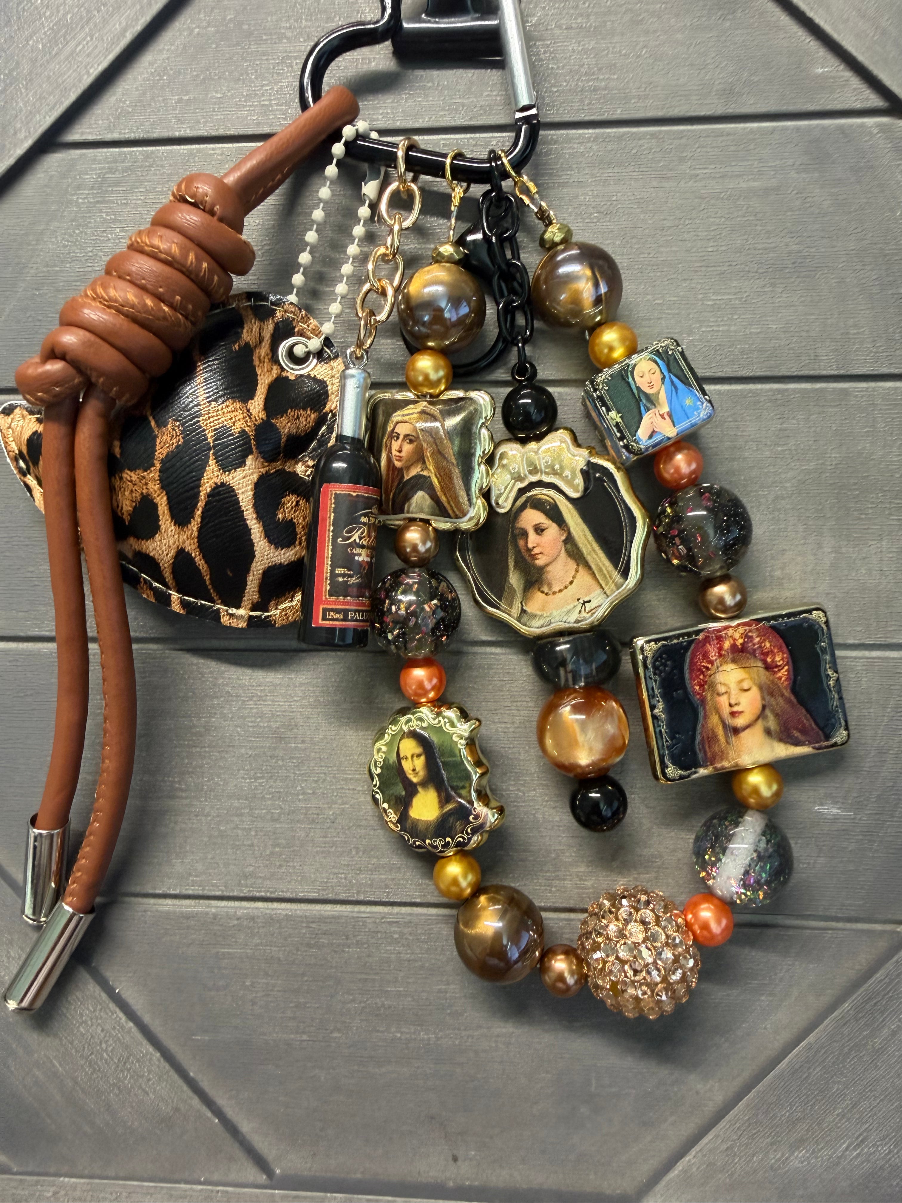 Art and Wine Charm