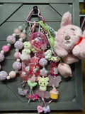 Pink Bunny Party Charm