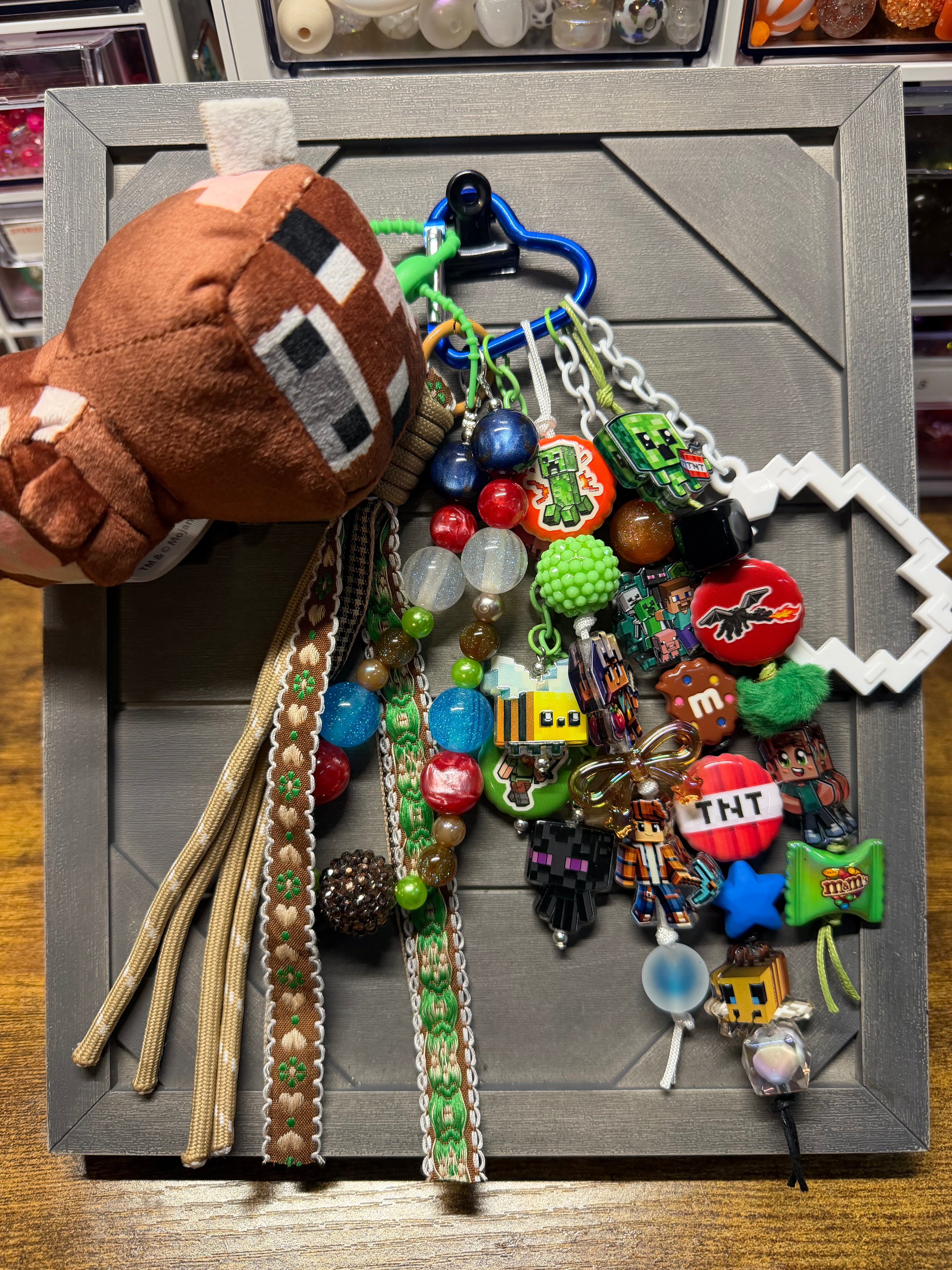 Minecraft Cow Charm